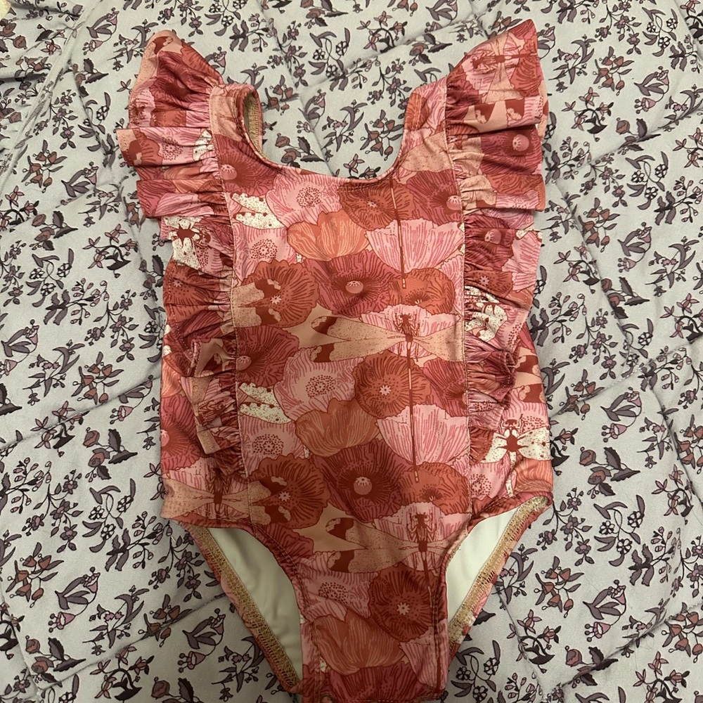 Kate Quinn  Ruffle Swimsuit